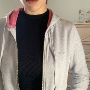Grey Champion Zip up hoodie